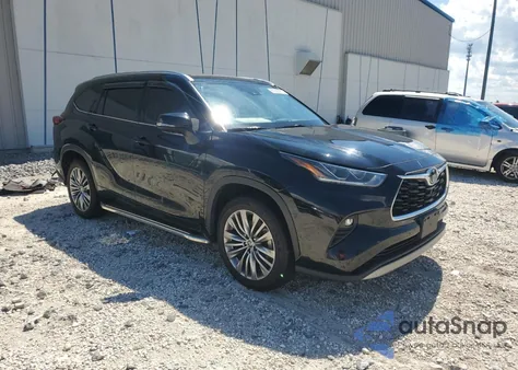 2021 Toyota Highlander Platinum z USA, uszkodzony, nr VIN 5TDFZRAH2MS066089